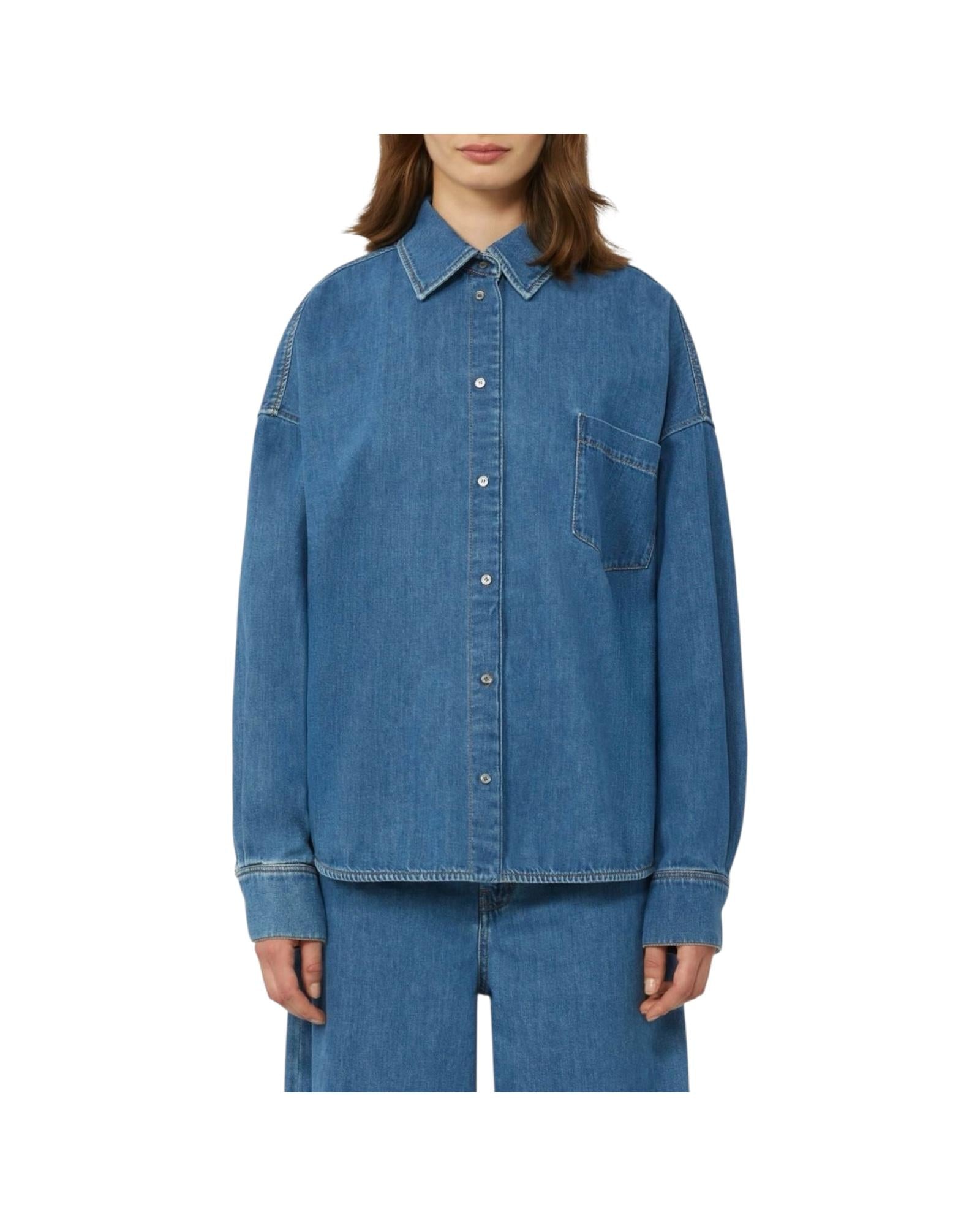 Camicia in denim di cotone FOGGIA 002 MAX MARA WEEKEND 