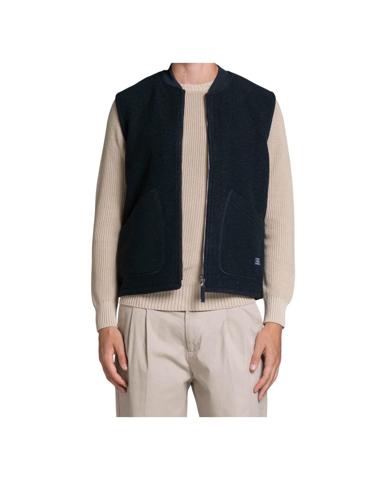Gilet Terry Navy TERRY MWBC01 IMPURE 