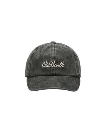 Cappellino Davis in denim con ricamo Saint Barth DAS0004 07564L MC2 SAINT BARTH 