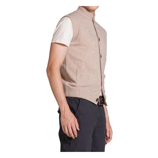 Cardigan Lite misto lana Beige LITE WN8C92 IMPURE 