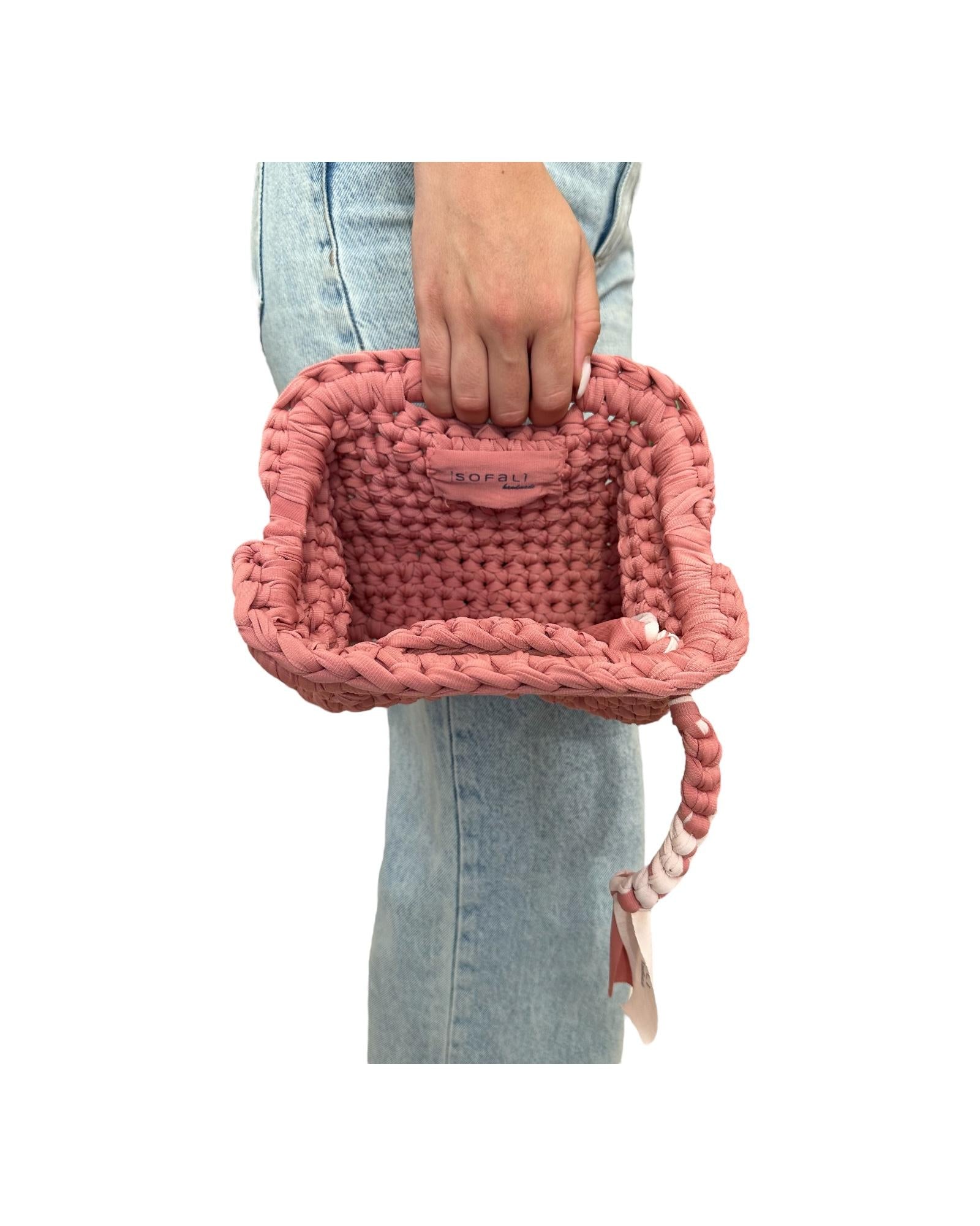 Clutch Bag Sofalina media Rosa antico SOFALINA ROSA ANTICO SOFALI' 