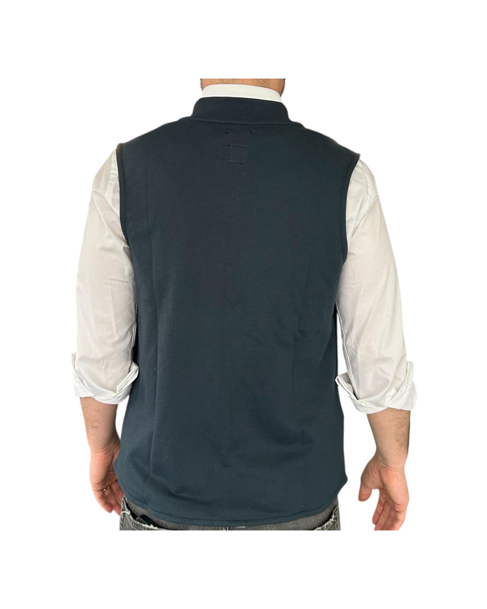 Gilet uomo blu petrolio G5017 BLU PETROLIO ATTREZZERIA33 