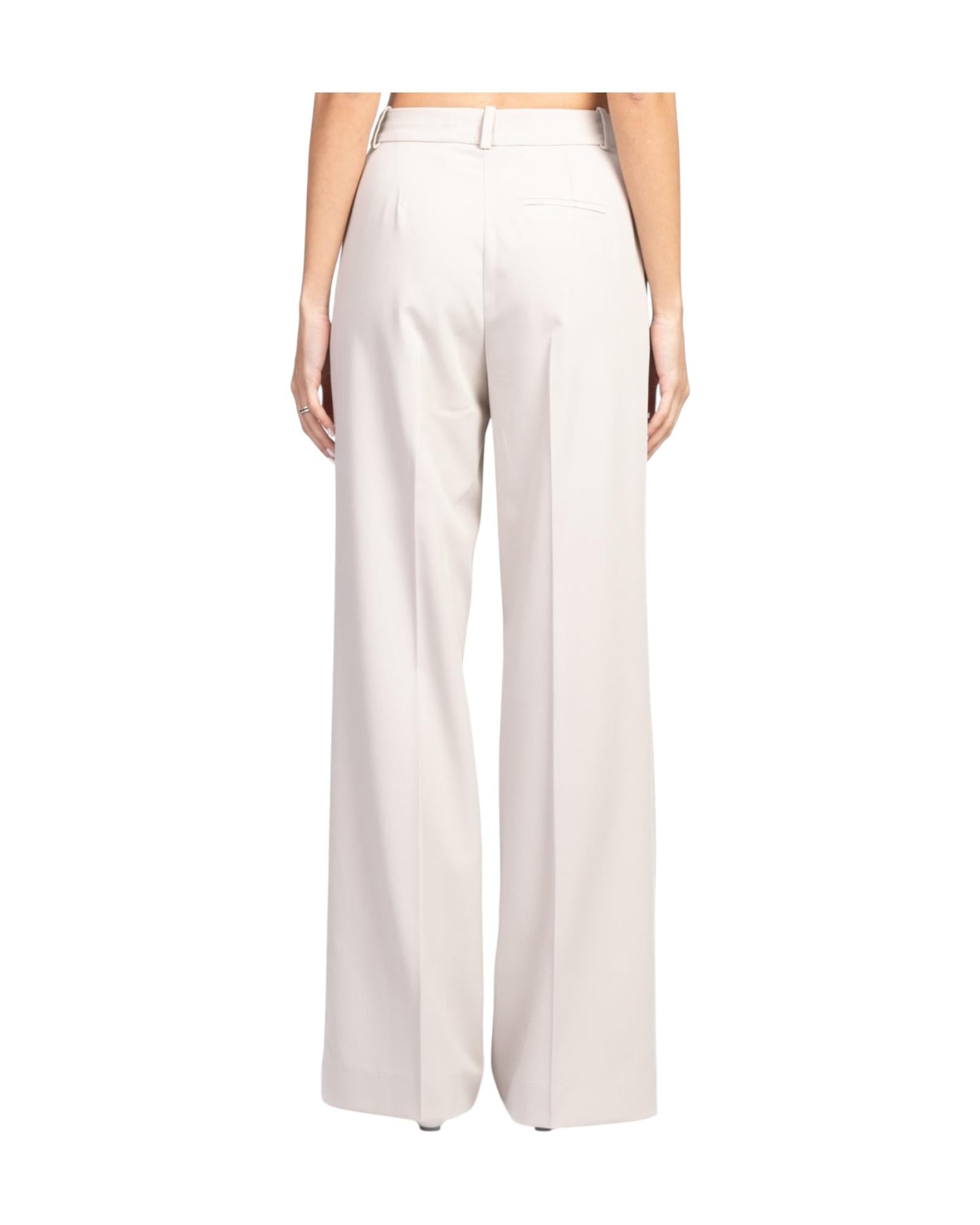 Pantalone a palazzo Beige PCB N017 021 haveone