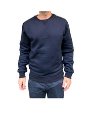 Felpa uomo girocollo Navy