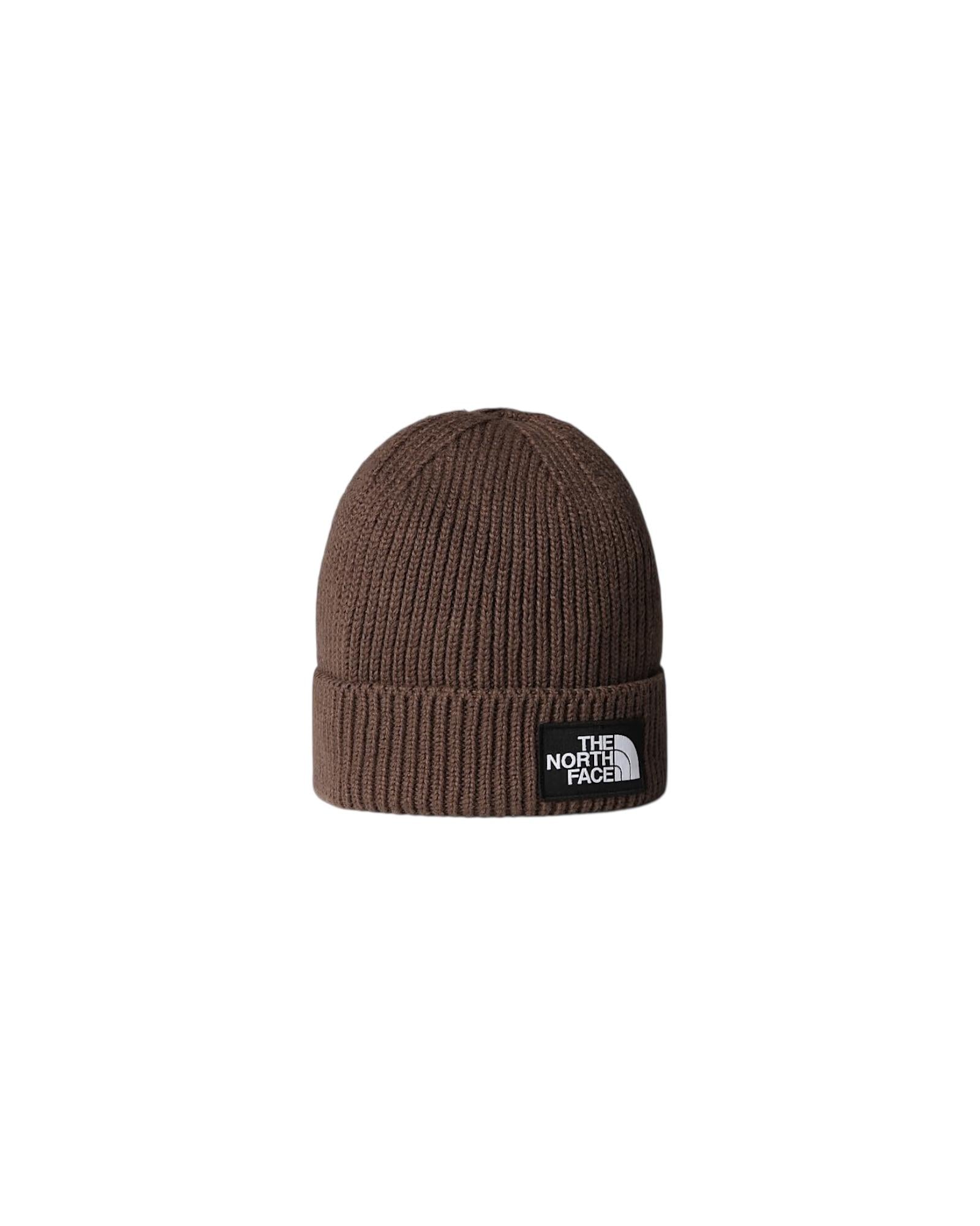 Berretto con risvolto e logo TNF Smokey brown NF0A8CHE SMOKEY BROWN THE NORTH FACE 