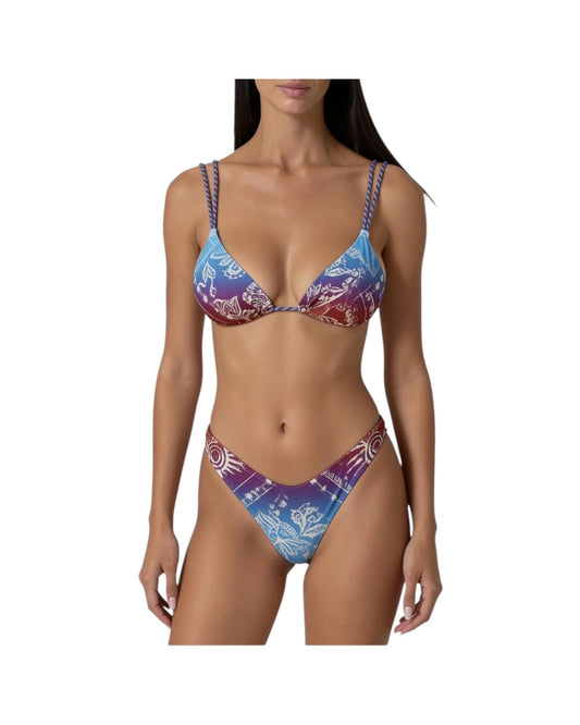 Bikini triangolo e slip fisso Fantasia SW0440 FANTASIA F**K 