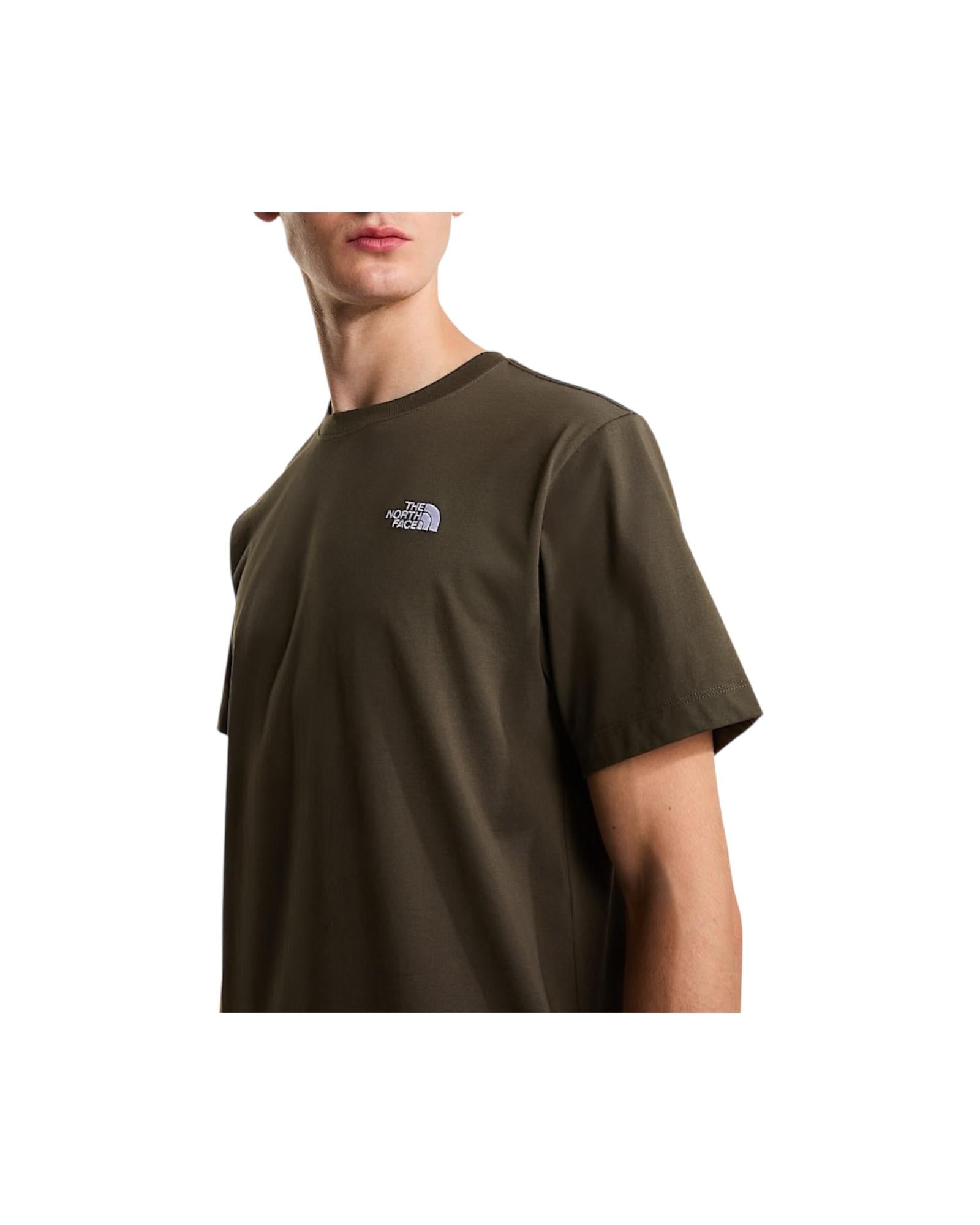 T-shirt Evolution simple dome New taupe green M EVO SD REG GREEN THE NORTH FACE 