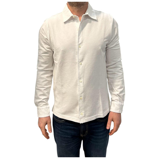 Camicia Uomo Portland Piquet White 6502 WHITE BL'KER 