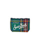 Pochette Aline Tartan Verde velluto