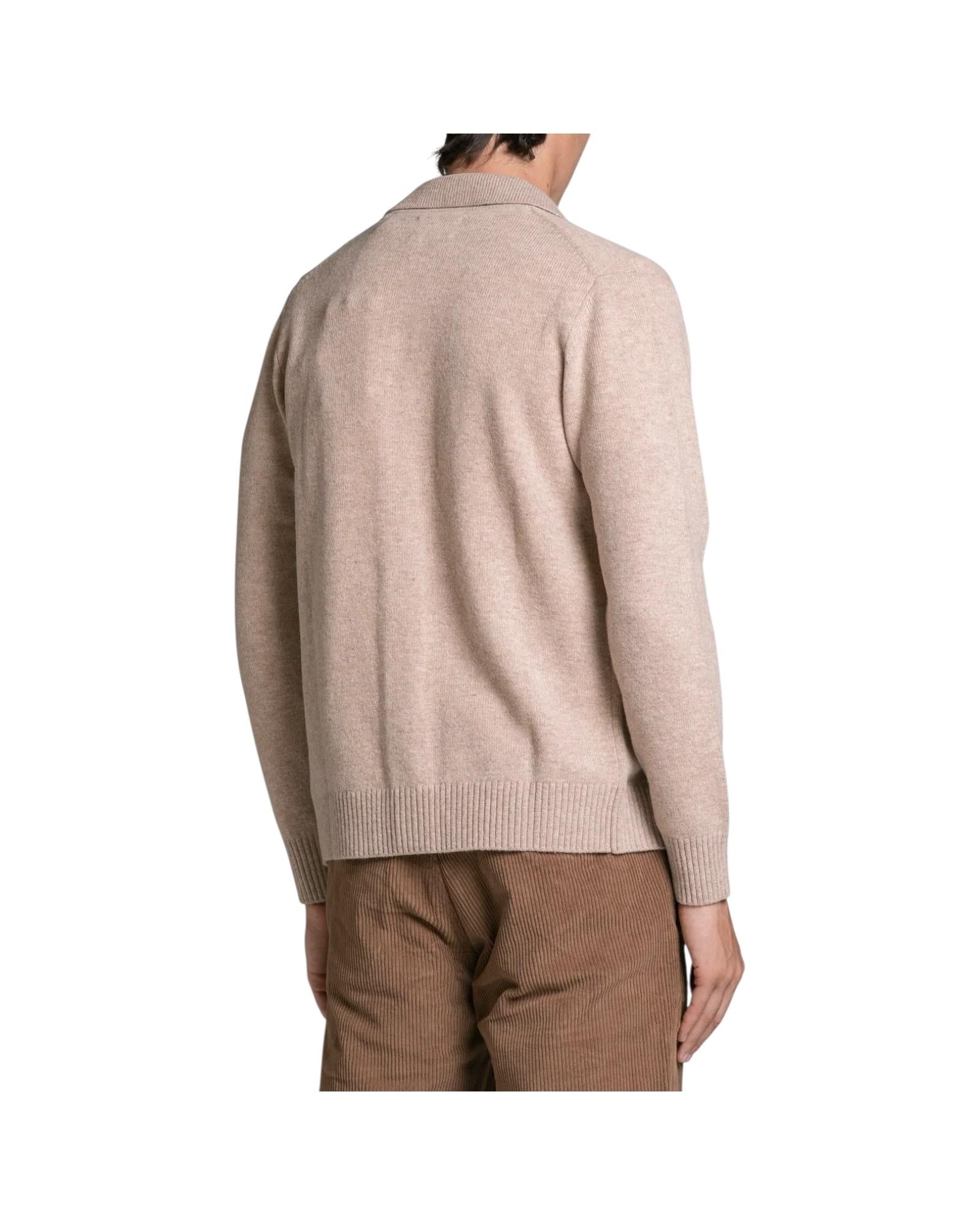 Overshirt in lana Beige ZACK WN8C92 IMPURE 