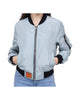 Giubbotto Bomber blue grey
