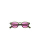 Occhiale James Verde e Viola Unisex