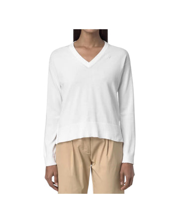 Maglione Adine white K2135SW 001 K-WAY 