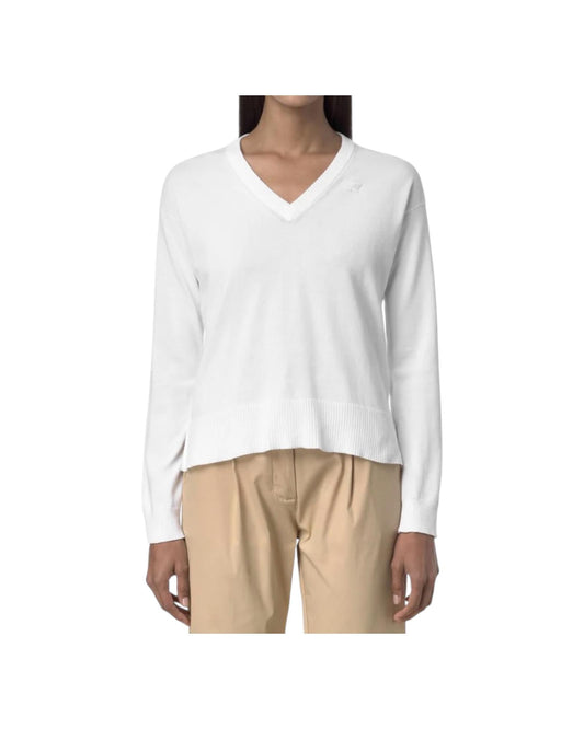 Maglione Adine white K2135SW 001 K-WAY 