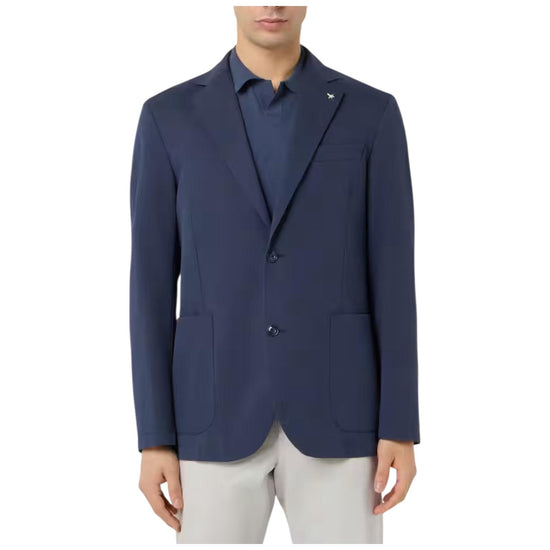 Giacca ALAN in tessuto tecnico Blue navy A322ALAN60TP605 799 AT.P.CO 