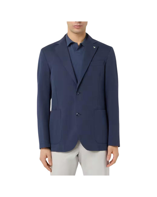 Giacca ALAN in tessuto tecnico Blue navy A322ALAN60TP605 799 AT.P.CO 