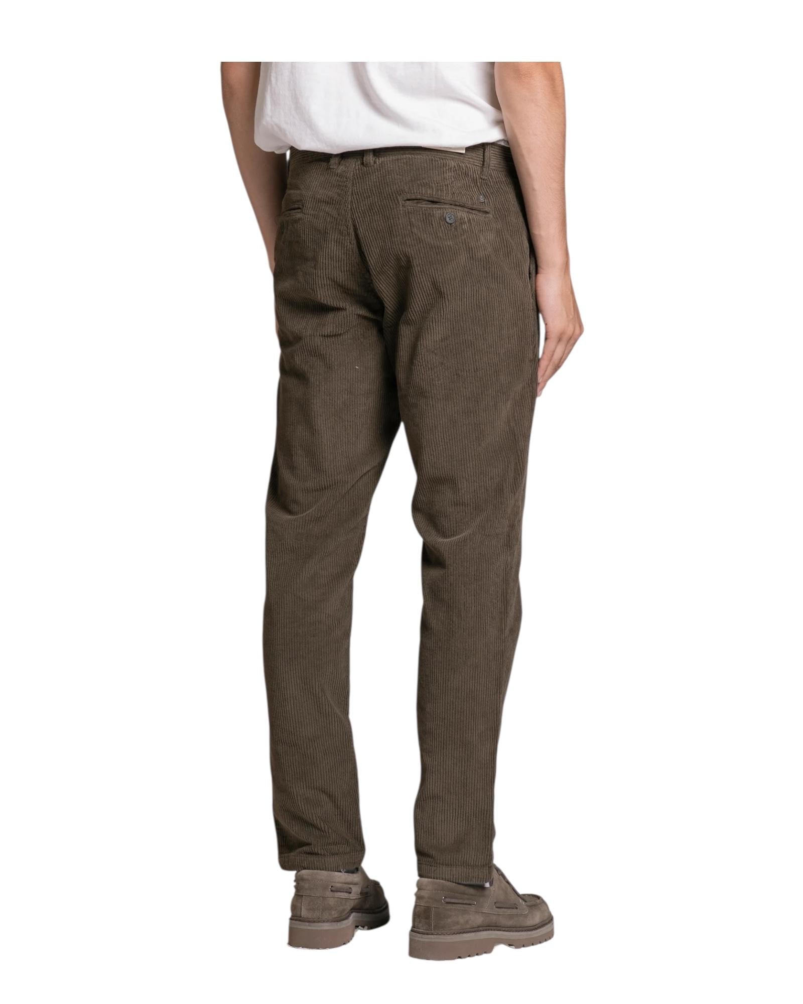 Pantalone in velluto Military green MIHARA V05C03 IMPURE 