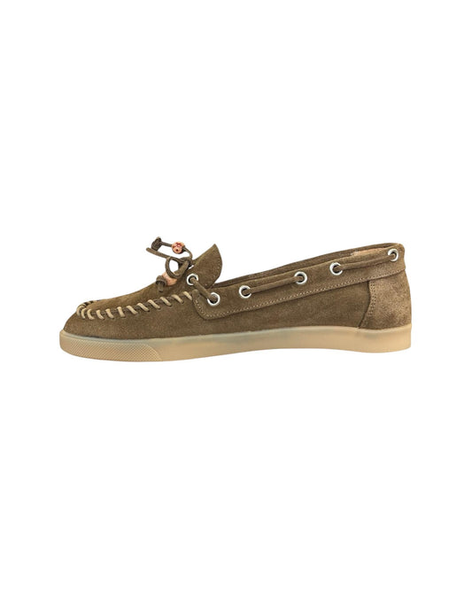 Mocassino in pelle scamosciata Tabacco 4482 TABACCO NICHE 