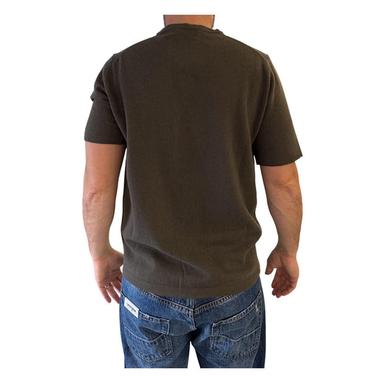 Maglia a maniche corte Muschio 0037 42 WOOL&CO 