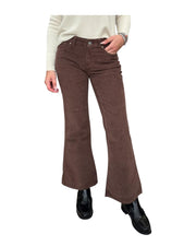 Pantalone Bellona in velluto Cannella