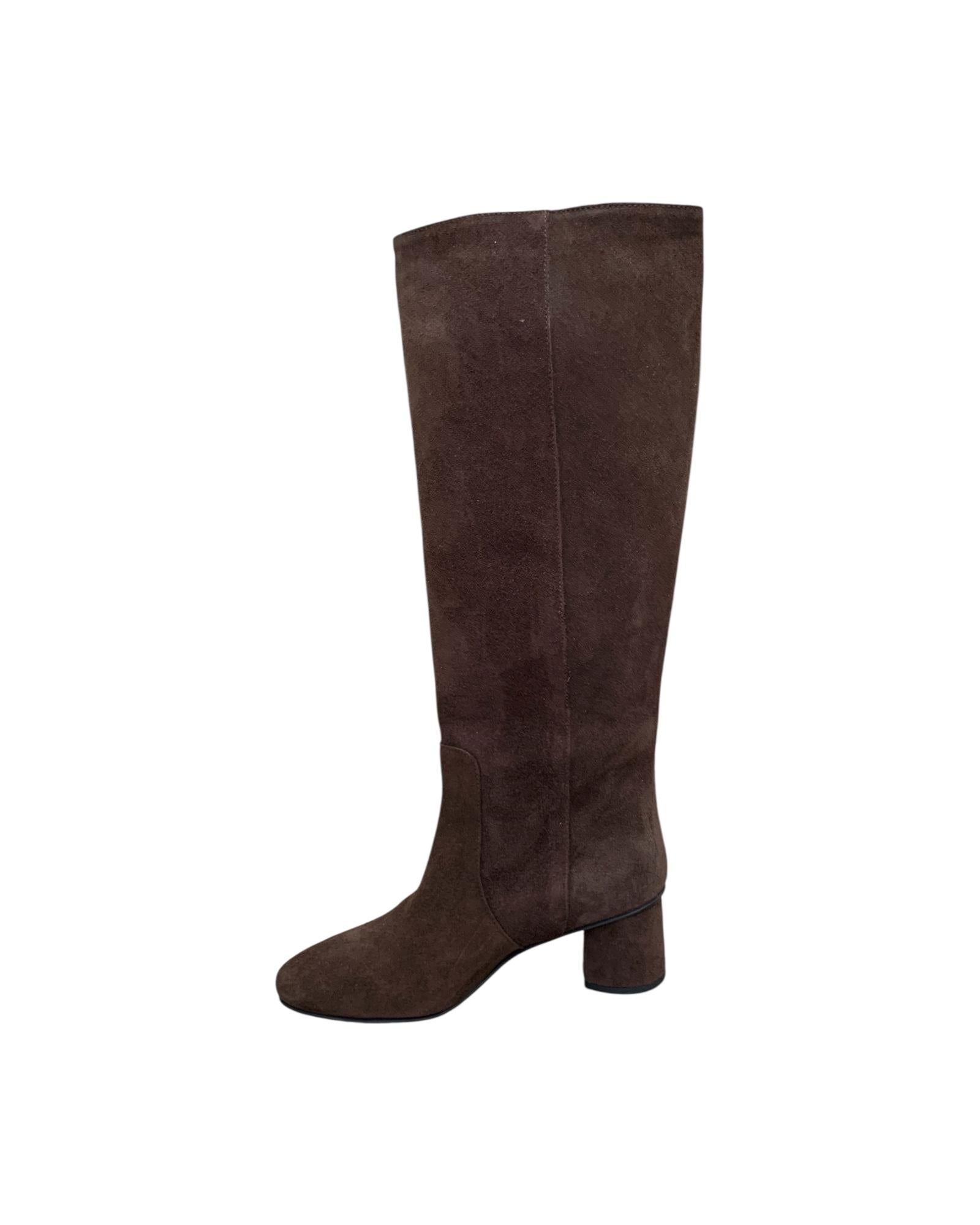 Stivale in pelle scamosciata Testa di moro 4200 CAMOSCIO TDM Dreamer