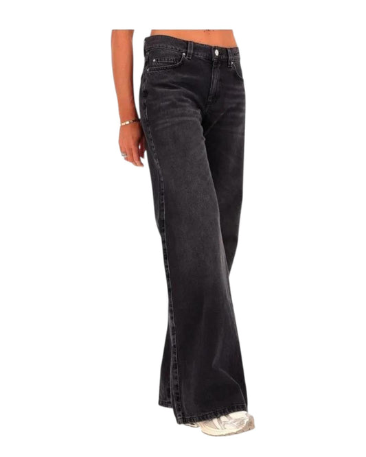 Jeans Wide leg Nero WLEG 005 MARELLA 