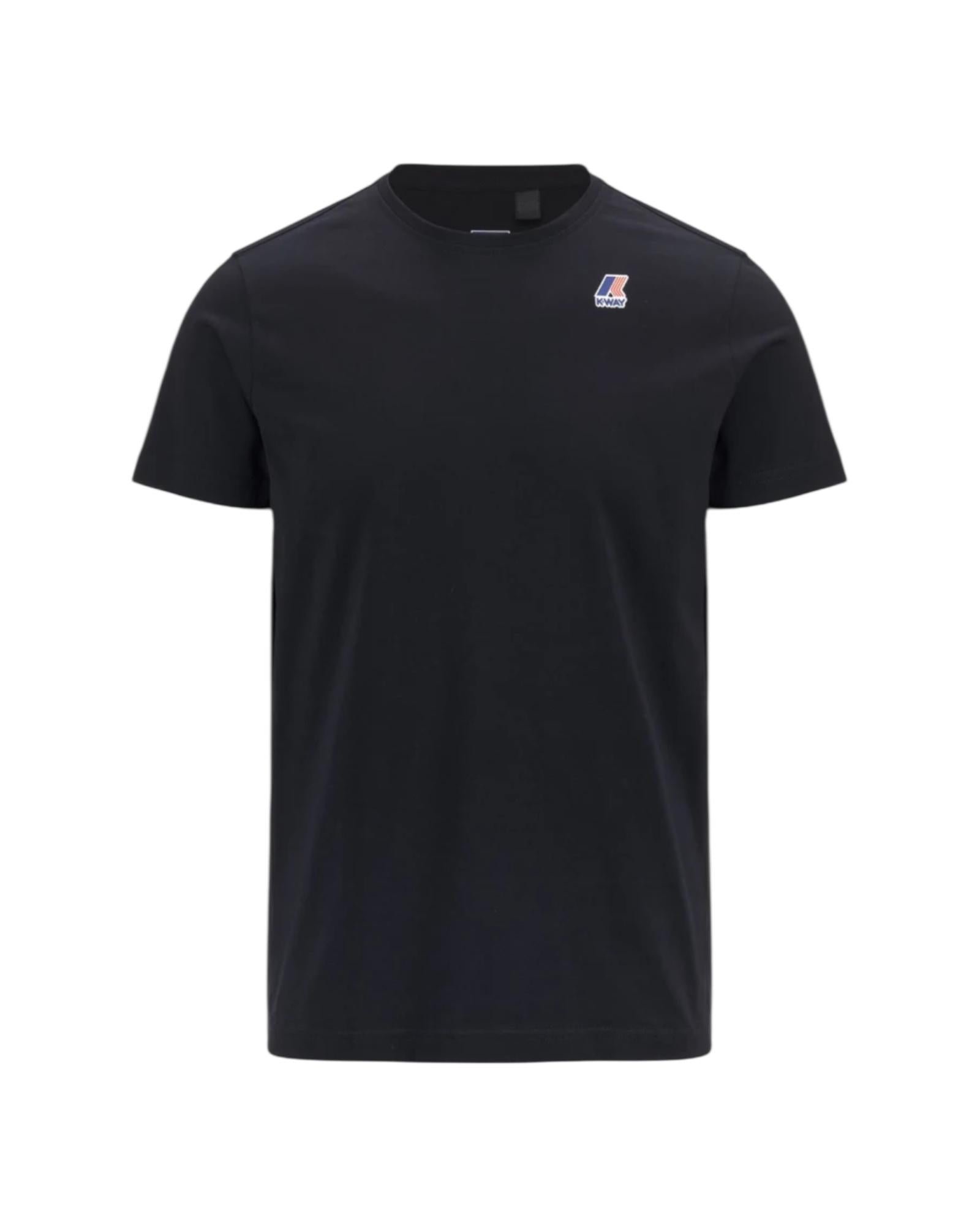 T-shirt Le Vrai Edouard blue depht K007JE0 K89 K-way 