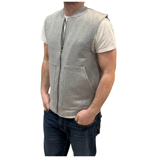 Gilet in cotone Grigio DURANGO GRIGIO MENTORE 