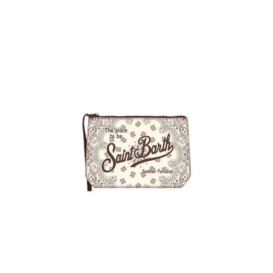 Pochette Aline Bandana Marrone ALIN001 03131L MC2 SAINT BARTH 