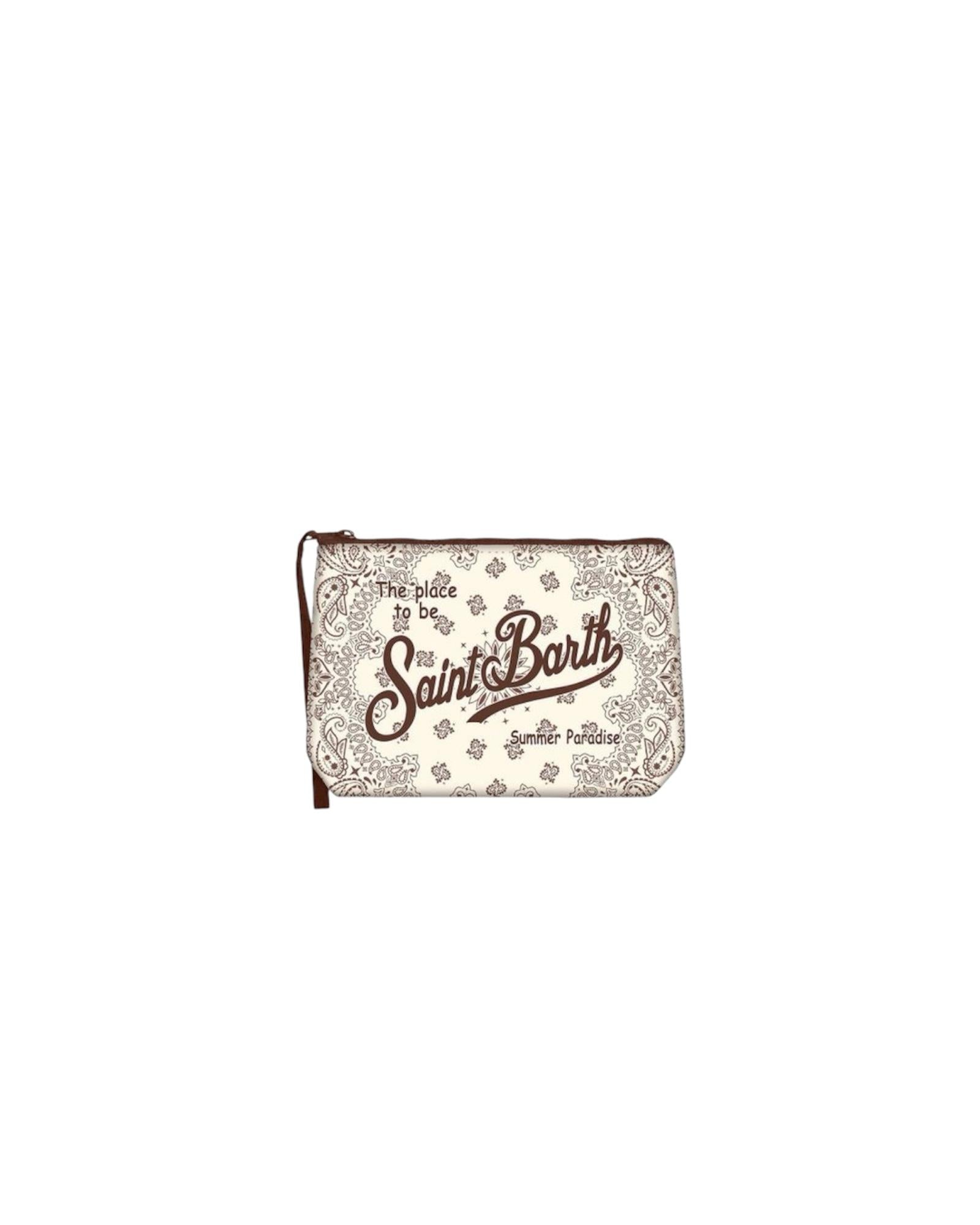 Pochette Aline Bandana Marrone ALIN001 03131L MC2 SAINT BARTH 
