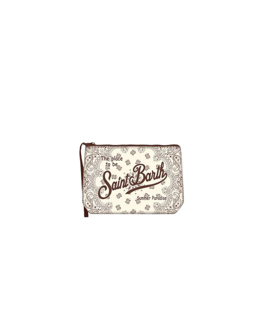 Pochette Aline Bandana Marrone ALIN001 03131L MC2 SAINT BARTH 