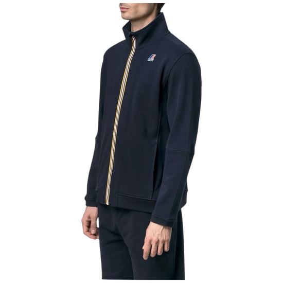Felpa a collo alto Blue depth K1126IW K89 K-WAY 