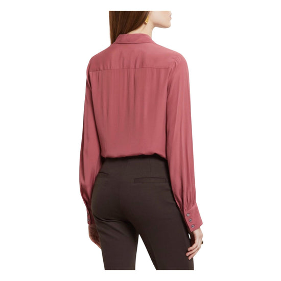 Camicia fluida Mouve Wood BNT DC4986 MOUVE WOOD OTTOD'AME 