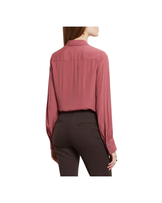 Camicia fluida Mouve Wood BNT DC4986 MOUVE WOOD OTTOD'AME 