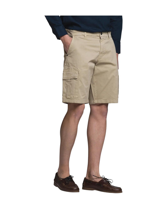 Bermuda Cargo in cotone stretch Desert DANNY GABC68 IMPURE 