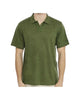 Polo in lino Verde militare