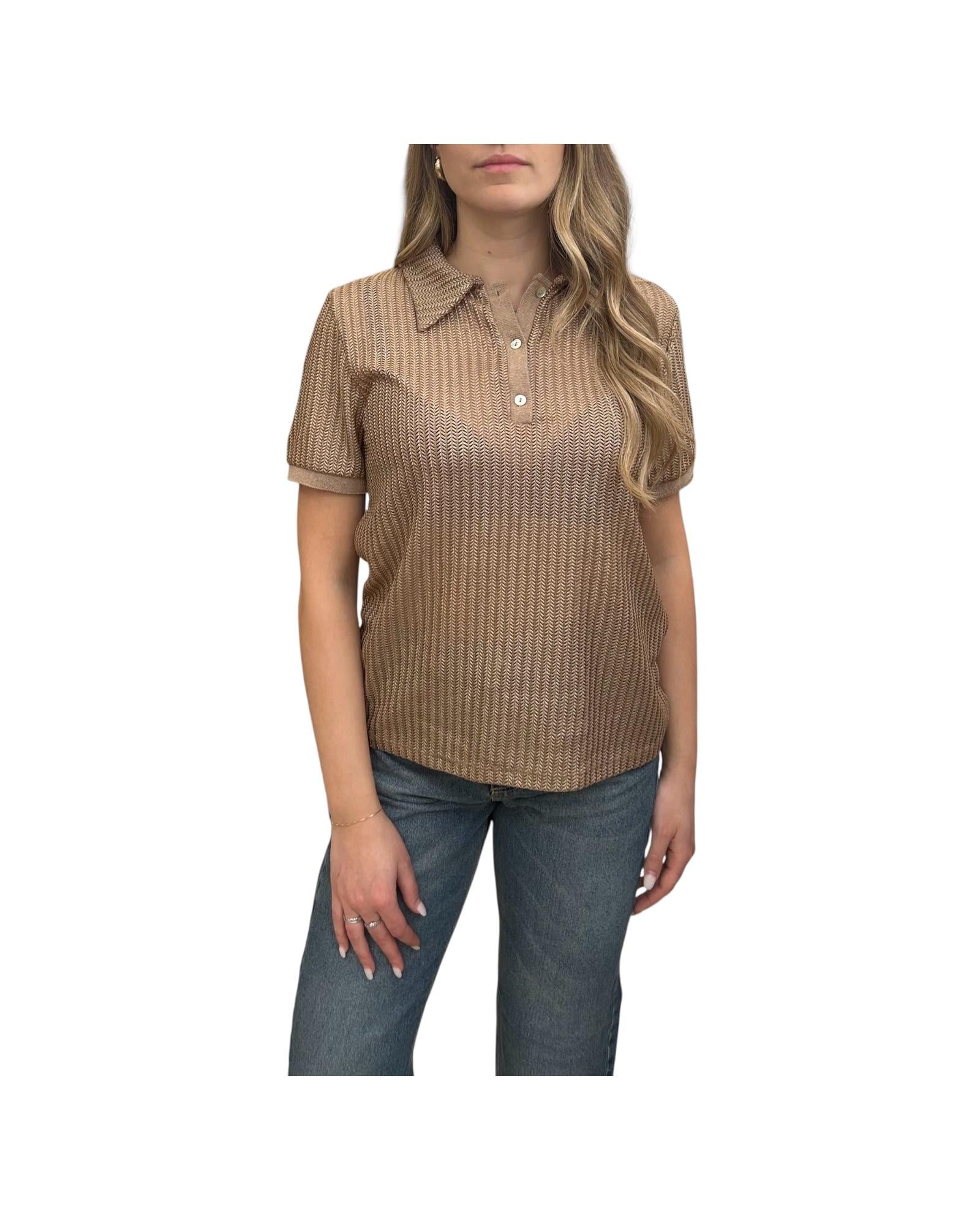 Polo in maglia Terra MN0 Q025 099 HAVEONE 
