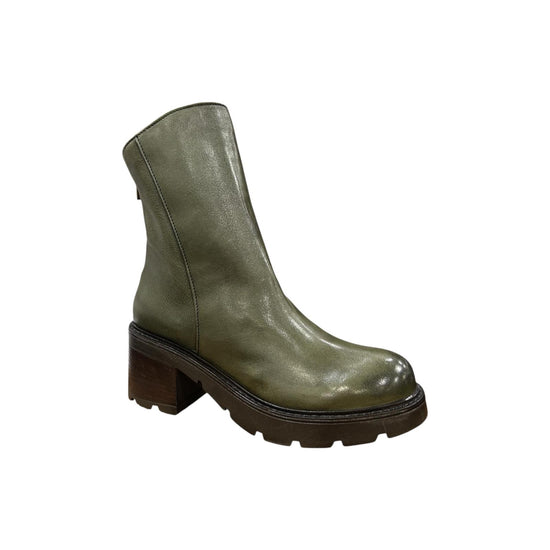 Stivaletto in pelle Oliva 2272 ALASKA OLIVA NICHE 