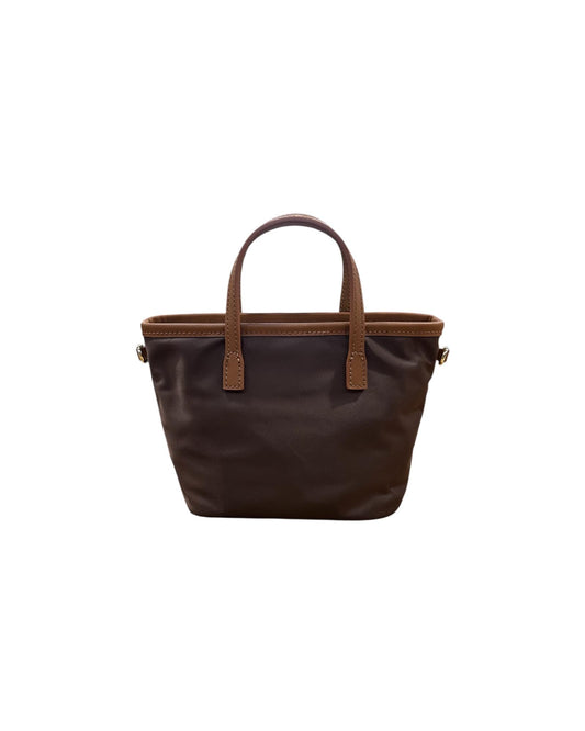 Borsa City Mini in nylon Marrone CB0005 01819L MC2 SAINT BARTH 