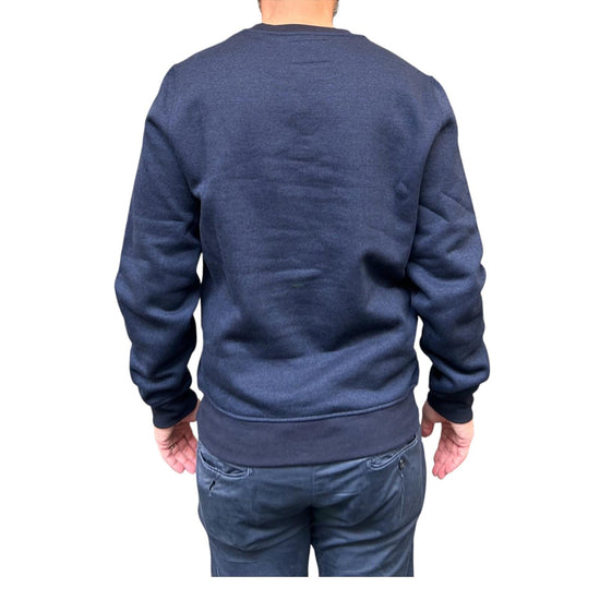 Felpa uomo girocollo Navy W4008 NAVY BL'KER 