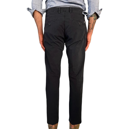 Pantalone Soho Popeline Dark navy 002 SOHO POPELINE DARK NAVY MODFITTERS 