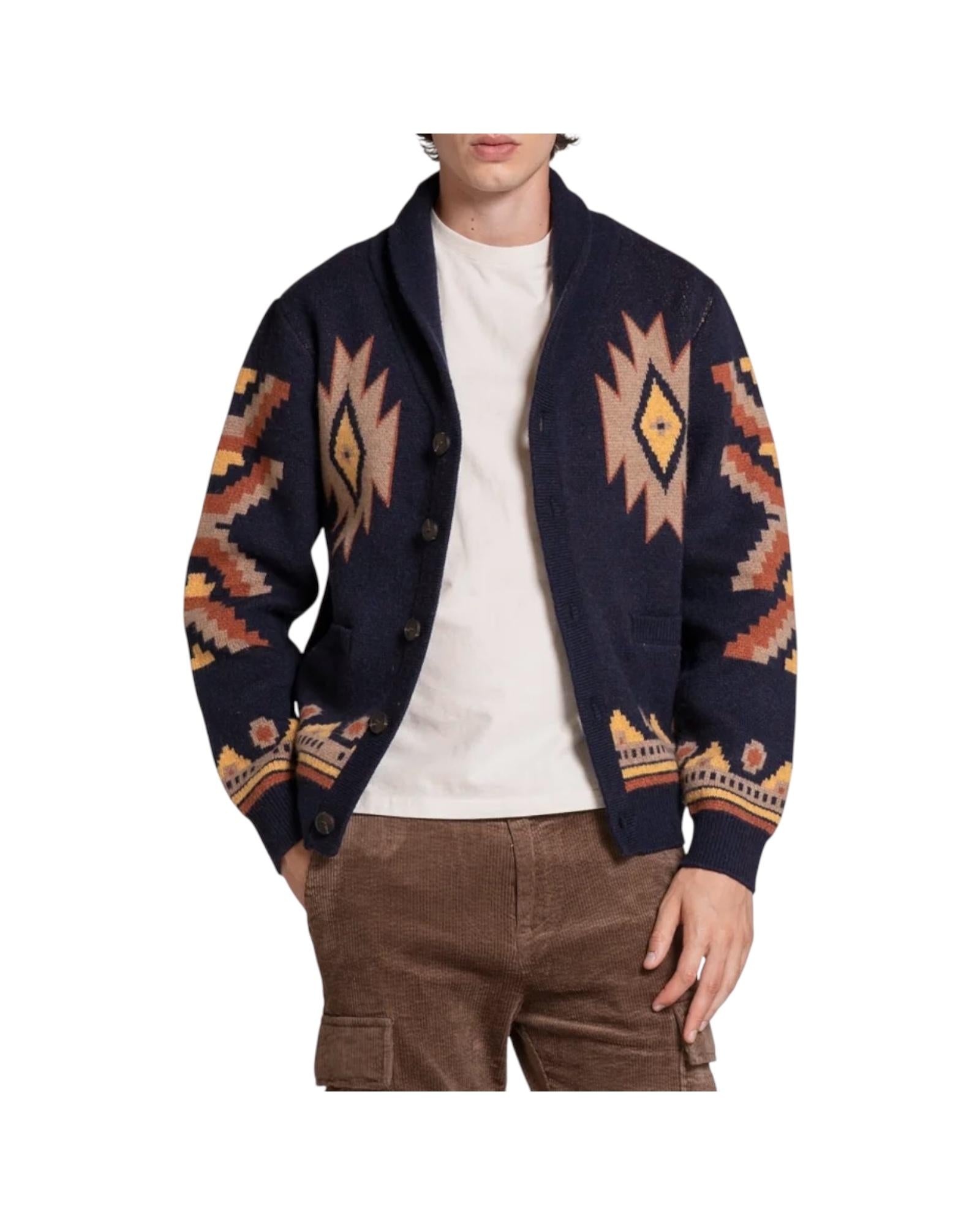 Cardigan Jacquard SAWYER WN5C01 IMPURE