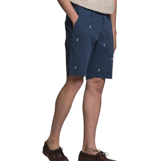 Bermuda Blu con ricamo all over REYSTILL GABC27 IMPURE 