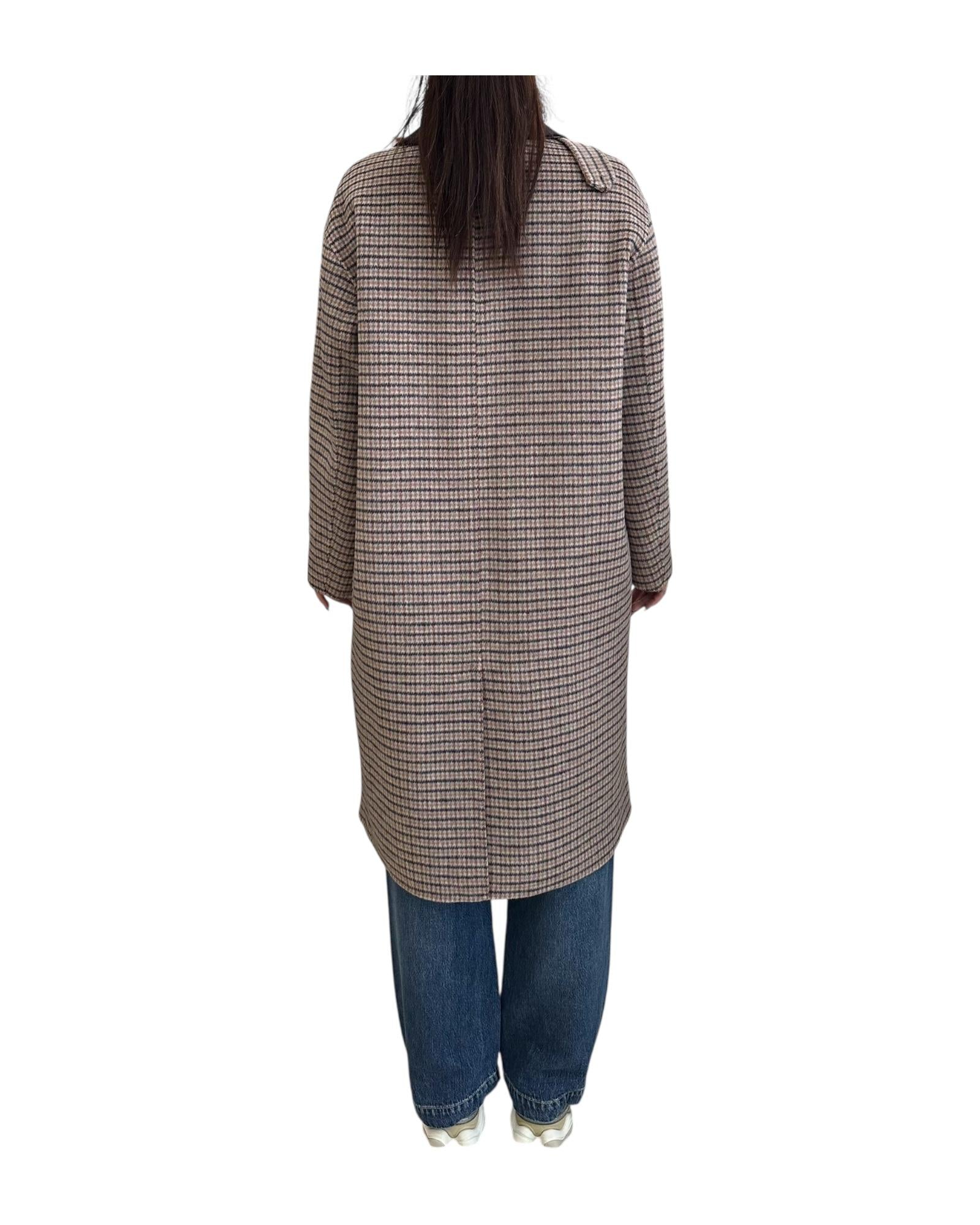 Cappotto Over Moro TF0017 MORO VICOLO 