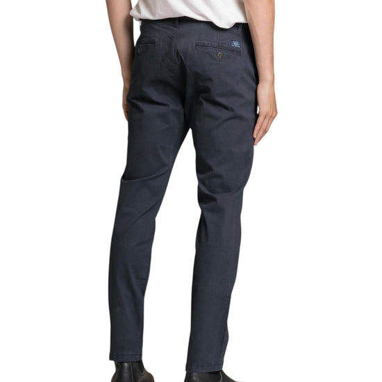 Pantalone in twill stretch Navy BRYAN TWSC01 IMPURE 