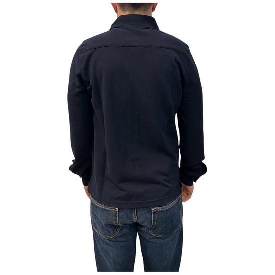 Camicia Uomo Portland Piquet Navy 6502 NAVY BL'KER 