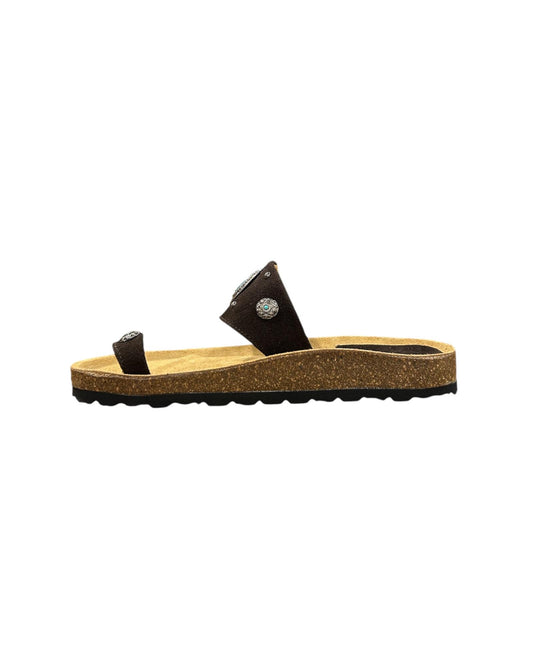 Sandalo Brahma Suede Testa di moro BRAHMA SUEDE TESTA DI MORO TAJI 