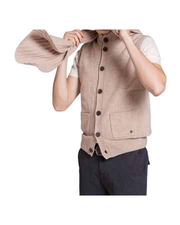 Cardigan Lite misto lana Beige LITE WN8C92 IMPURE 