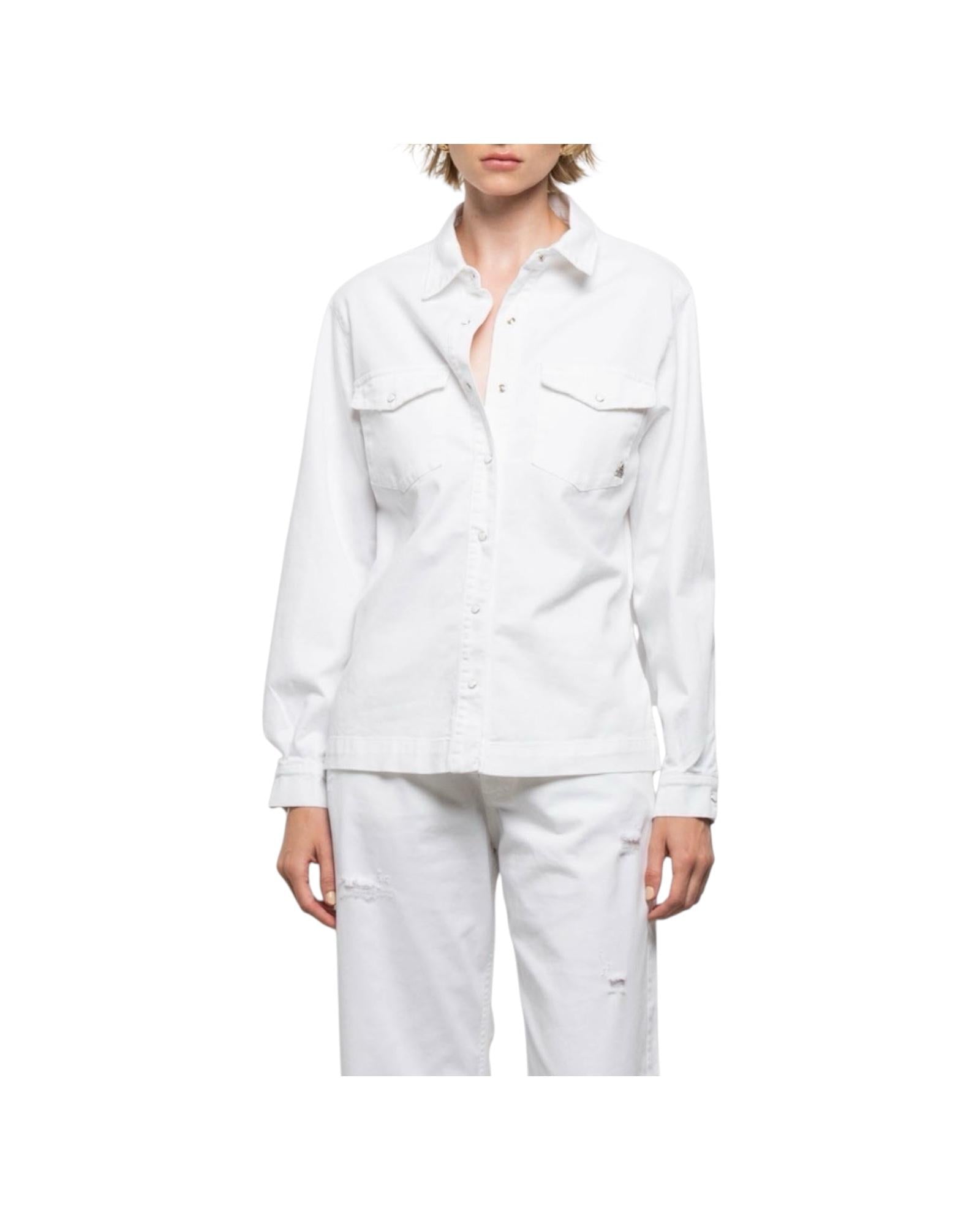 Camicia Demetra Over Denim bianco DEMETRA 9 DENIM BIANCO GOD SAVE DENIM 