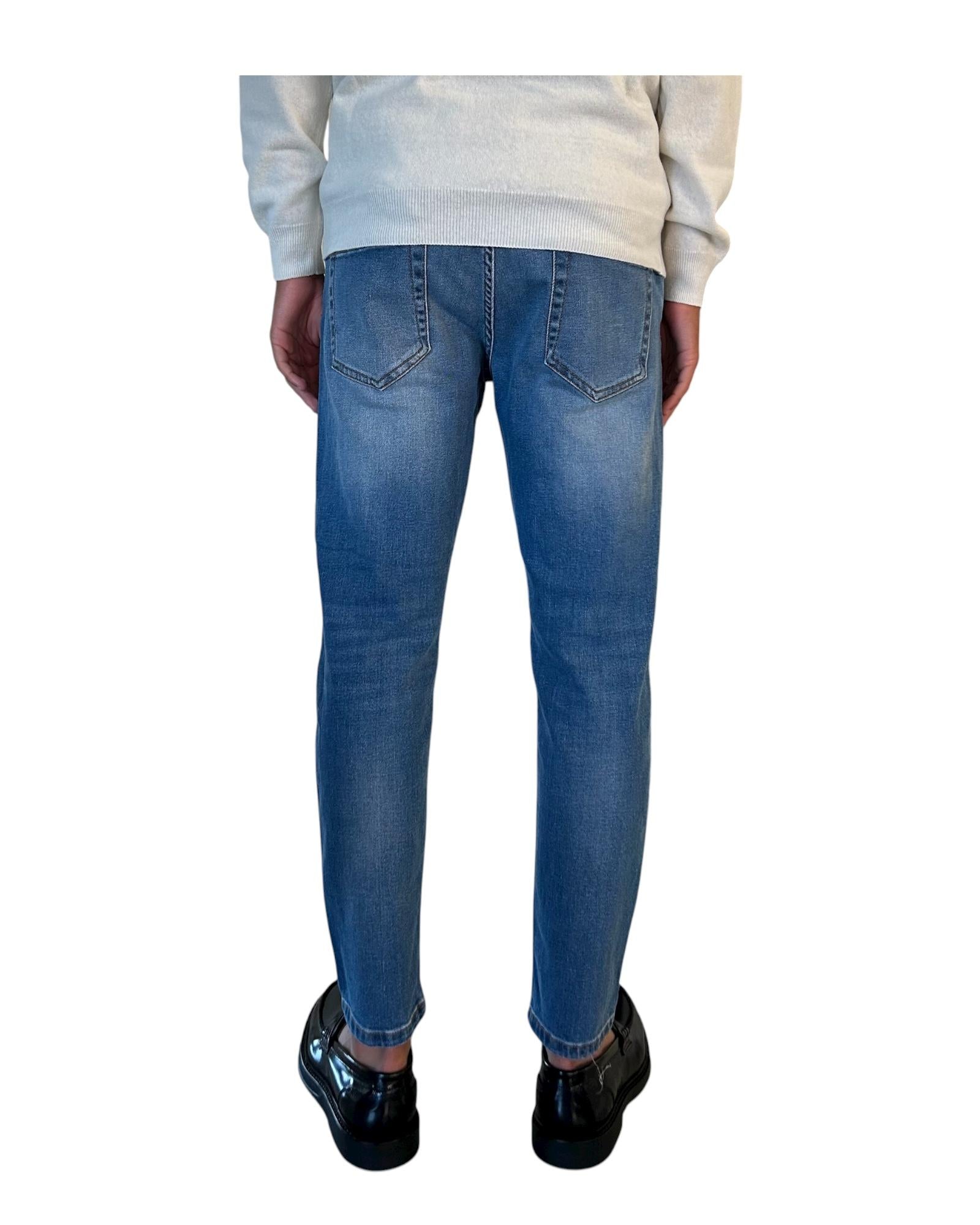 Jeans Rocco A924 Blu denim ROCCO D40 A924 752 CAMOUFLAGE 